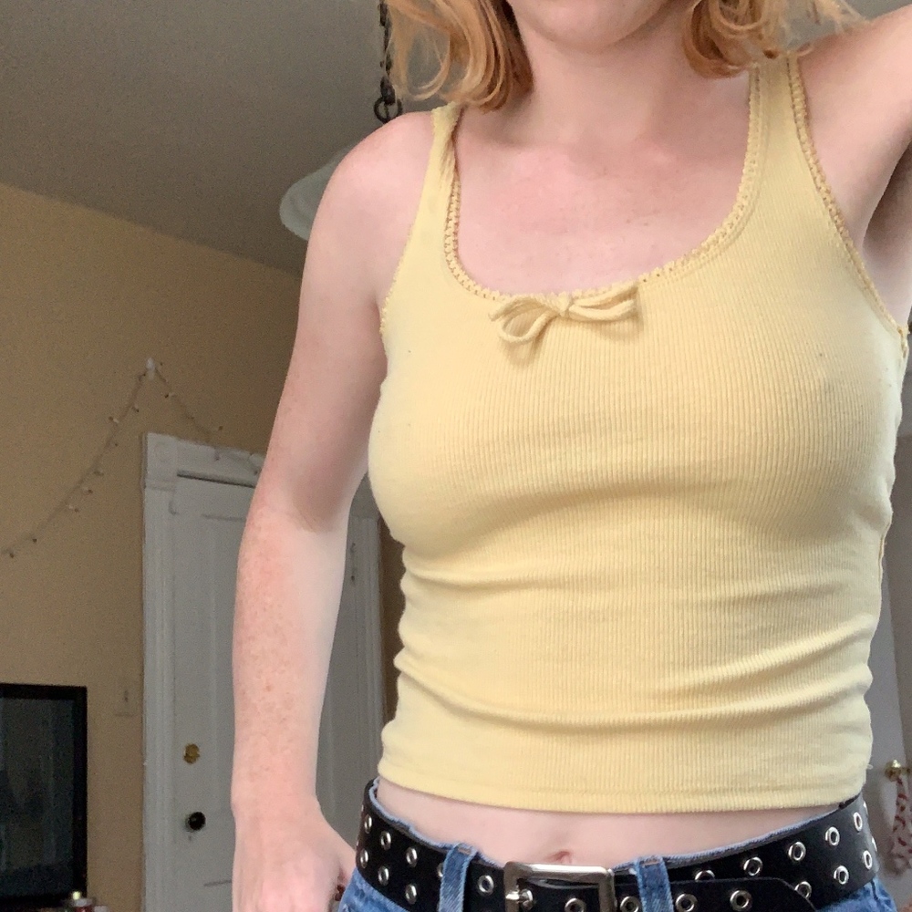 Yellow tank